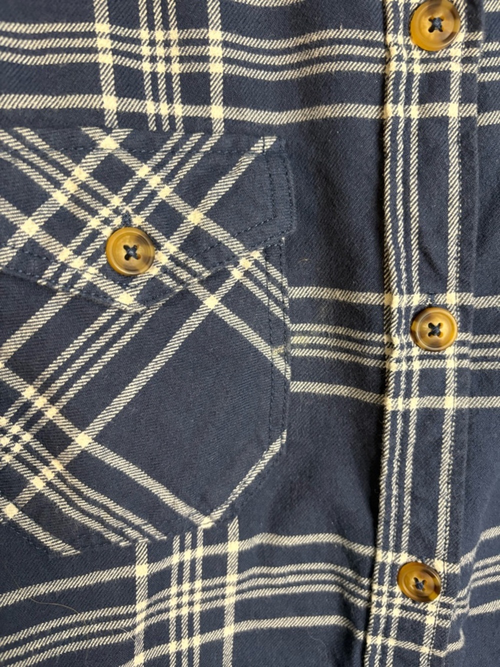 Frank By Frank and Oak Organic Cotton Flannel Button Shirt Shacket Women’s Large - Picture 6 of 6